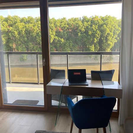 Apartament Studio Z Widokiem Na Odre Bulwary Ksiazece Wrocław Eksteriør billede